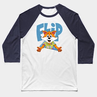 Flip The Fox Baseball T-Shirt